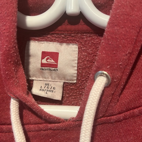 Red quicksilver hoodie - Picture 2 of 3
